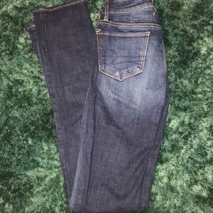 American Eagle, straight super stretch jeans